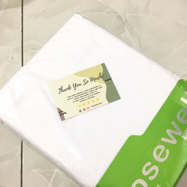 [themorgonza] King Plain Bedsheet 180cm White • Sprei Putih Polos Microtex Aesthetic