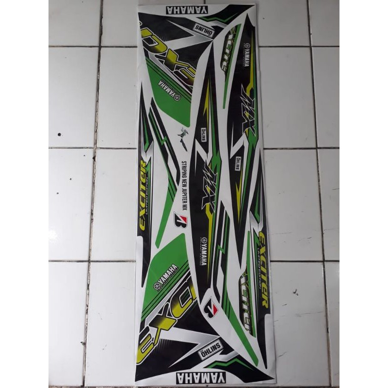 striping sticker variasi Jupiter MX new tahun 2011-2014 - 135 exciter