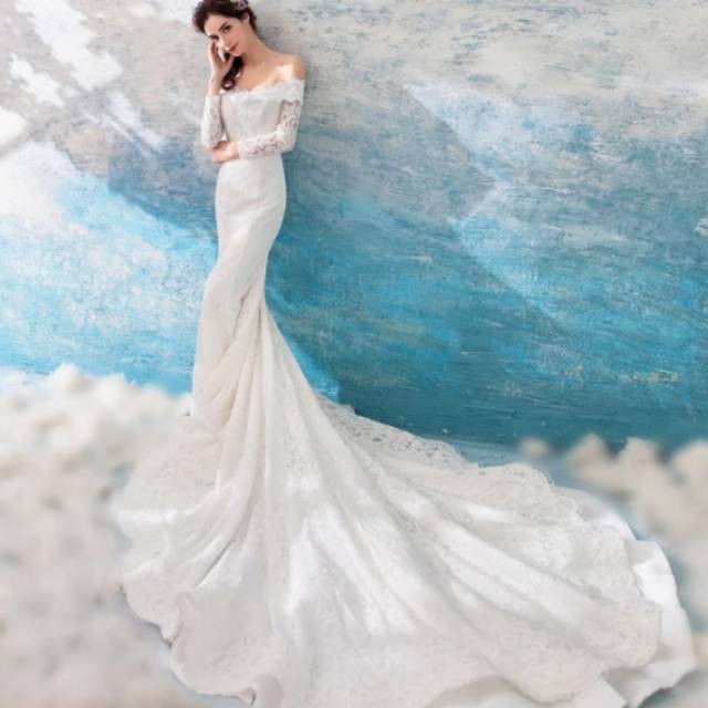 gaun pengantin gown mermaid gaun pengantin mermaid bridal