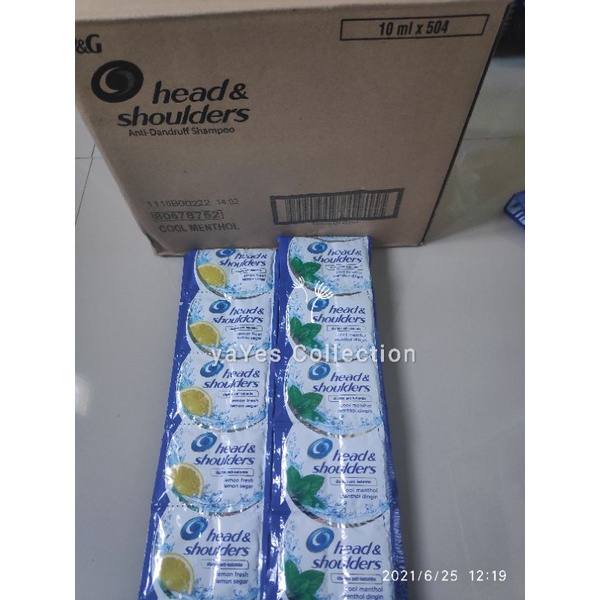 head&amp;shoulders sampo 12 sachet renceng head shoulders souders anti ketombe apek charcoal lemon fresh cool itc care Hair Fall bersih Harum Smooth &amp; Silky + Mengurangi gatal ketombe