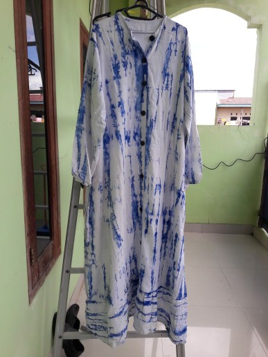 Gamis Batik Tie Die/ Gamis Batik / Gamis Tie Die / Gamis Busui