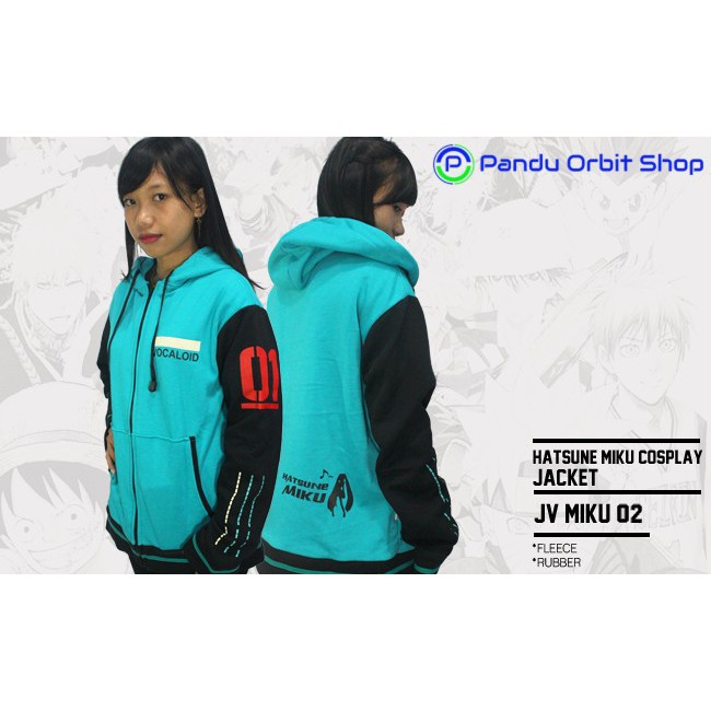 Jaket Miku Semi Cosplay - JV MIKU 02