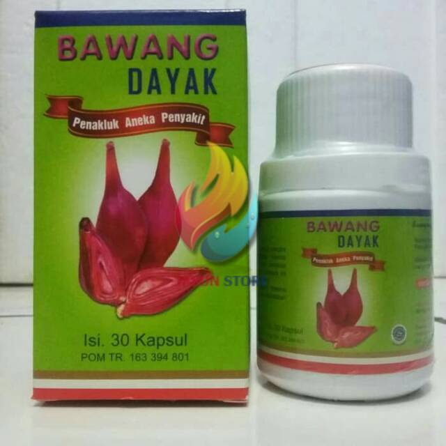 Kapsul Bawang  Dayak, Original - Herbal Kolesterol Asam urat dll