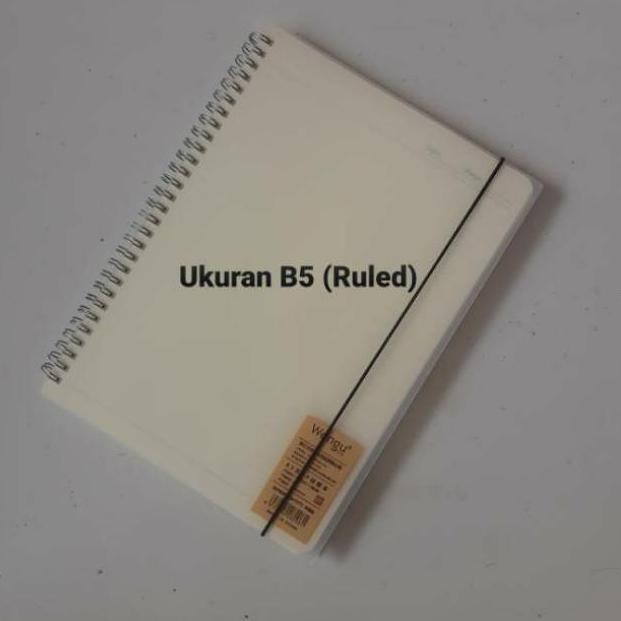 

P0pul3r Notebook Spiral B5 A5 Rule 80 LembarAnek4,,
