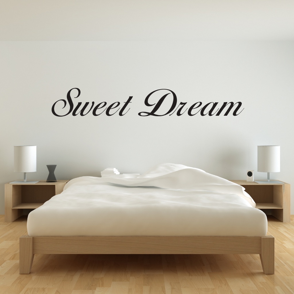 Hiasan Dinding Pajangan Dekorasi Kamar Ukiran Sweet Dream