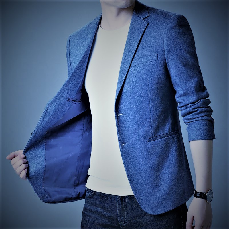 BLAZER PRIA BIG SIZE JAS DENIM