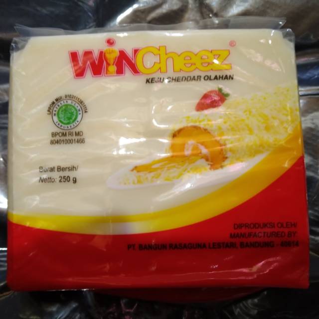 

Wincheez Keju Cheddar Olahan 250gr HALAL