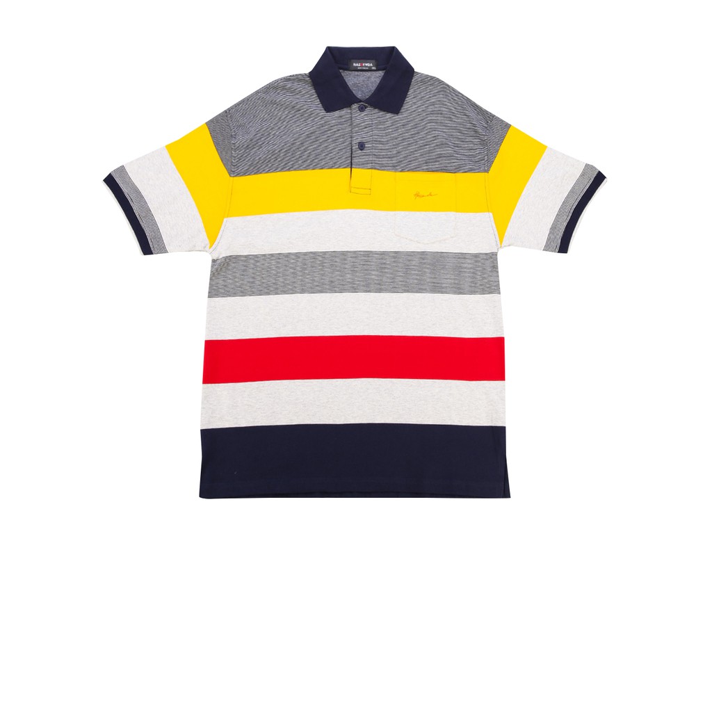 HASSENDA MAN BIG SIZE KAOS POLO SALUR MONTE CARLO
