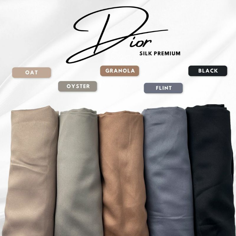 BAHAN KAIN DIOR SILK PREMIUM