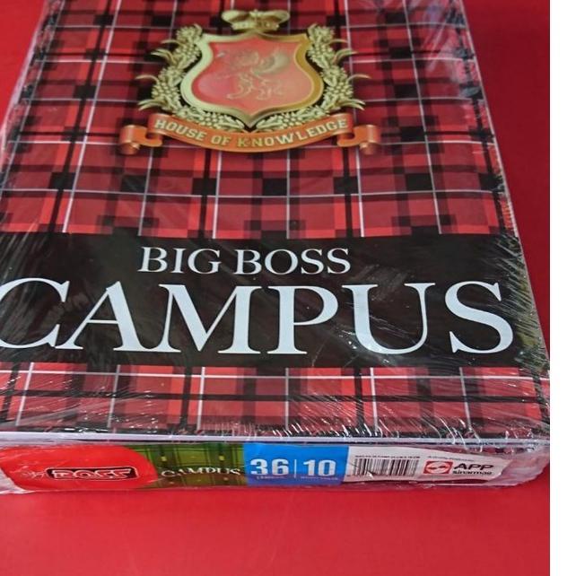 

Terjangkau - Buku Tulis BMC CAMPUS BMB | BIG BOSS | TIARA 36 LEMBAR | 1 PAK ISI 10 BUKU