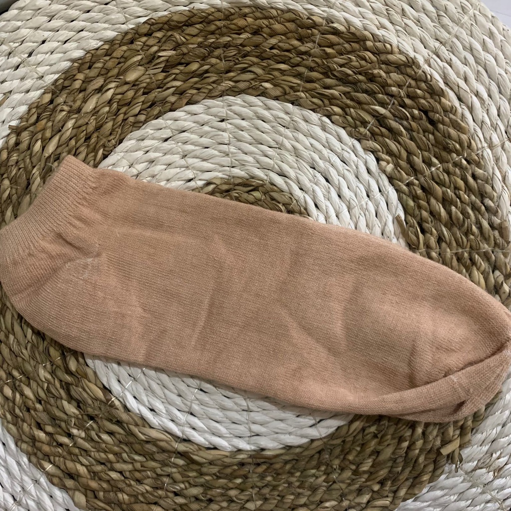 KAOS KAKI MATA KAKI POLOS / Semata Kaki MK-KK MK CREAMMUDA