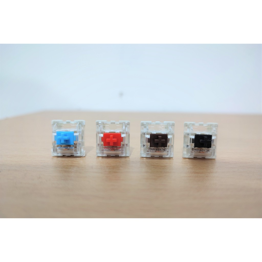 CONTENT Mechanical Keyboard Switch - BLUE, RED, BROWN &amp; BLACK