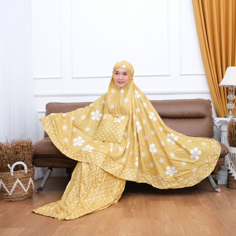 Mukena Dewasa Jumbo Rayon Terbaru Adem