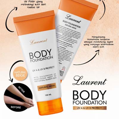 Laurent BODY LOTION BODY FOUNDATION NATURAL BEIGE 100ML