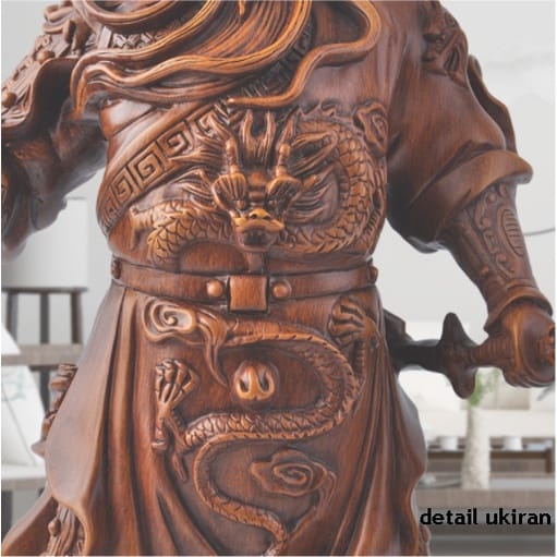 Patung Jendral Perang Kwan Kong/Guan Yu/Kuan Kung/Simbol Kebijaksanaan Besar