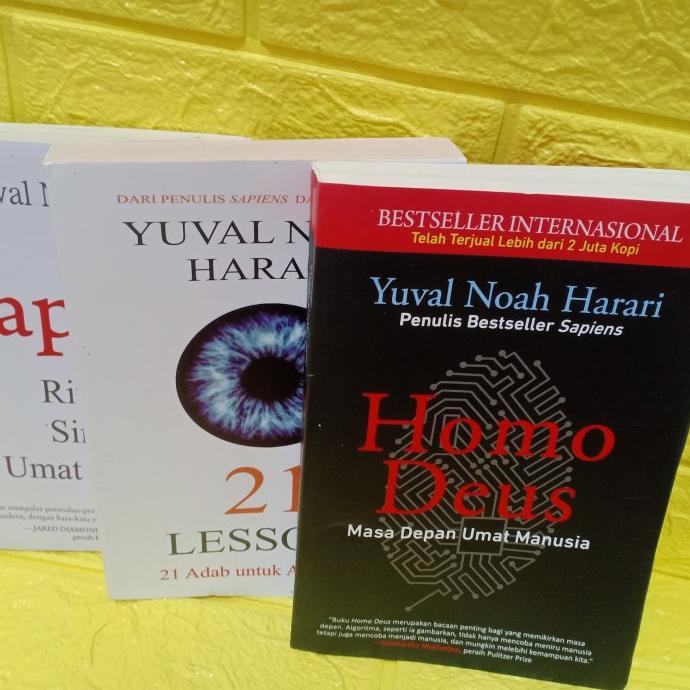 

PAKET 3 BUKU Yuval noah harari Star Seller Termurah