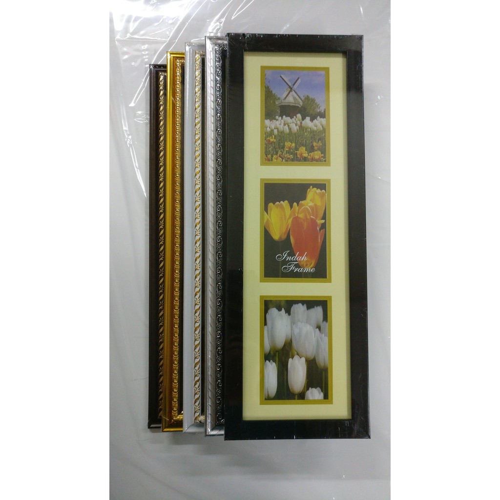 Bingkai Pigura Frame Foto Pp Panjang 4r Isi 3 15x50 Cm Shopee Indonesia