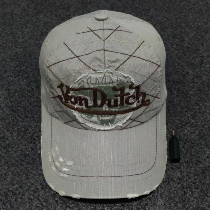 (READY/COD) Von Dutch Topi Second Branded Original / Import Cap / Preloved Topi Bekas Pria Wanita / Topi Baseball / Backet Hat / kupluk / komando / Penutup Kepala / Thrift Topi / Thrifting Kekinian