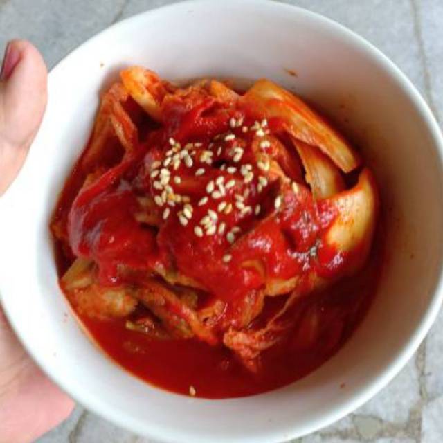 

MAEUN KIMCHI SPICY KIMCHI SAWI 250gr - FRESH - ENAK DAN SEHAT..