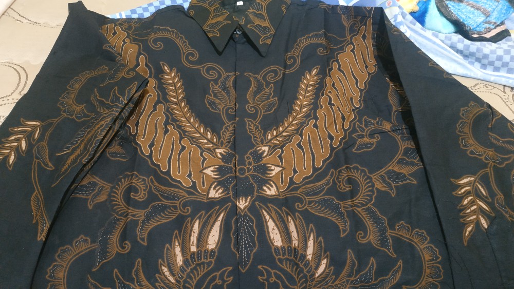 [full Furing] Kemeja Batik Pria Lengan Panjang Natanegara Bahan Katun Sragenan By Kanaya