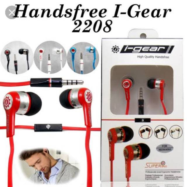 Handspree / headset I-gear power full bass 2208