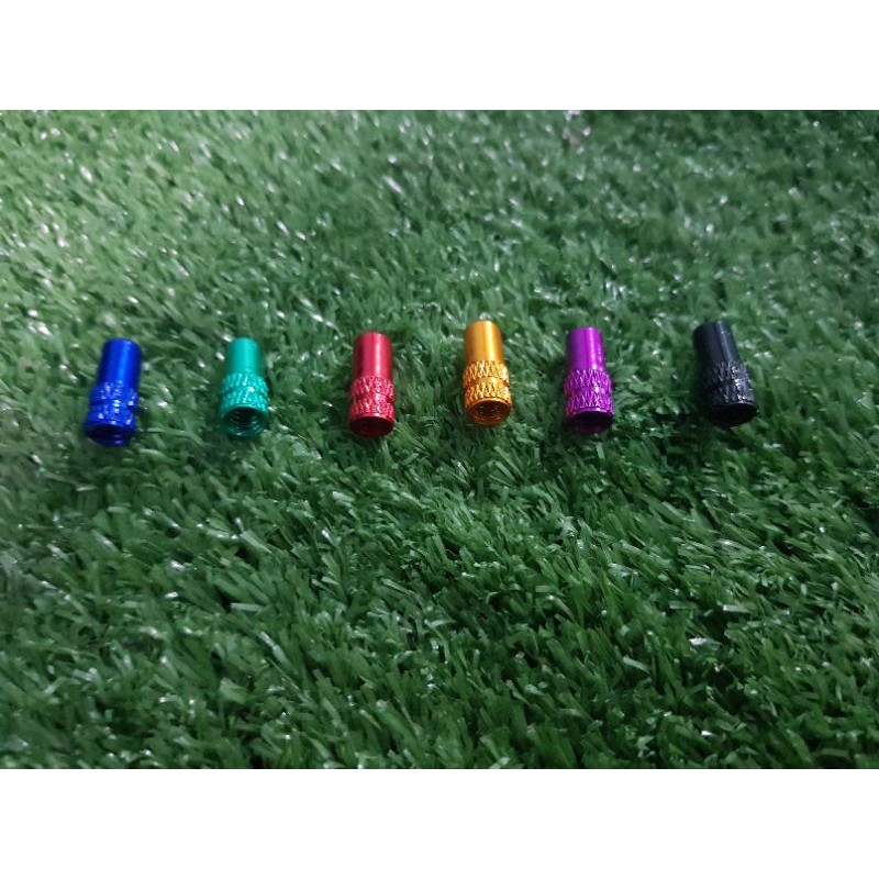 Tutup ban pentil sepeda aluminium tutup pentil presta