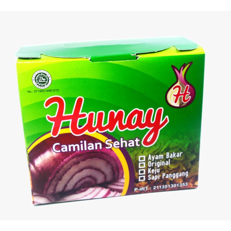 

Camilan bawang Sehat HUNAY