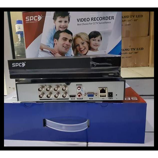 Terbaru Dvr Uvr Spc 8 Ch Support Ahd / Hdtvi / Cvi / Ip / Analog / Mesin Rekam