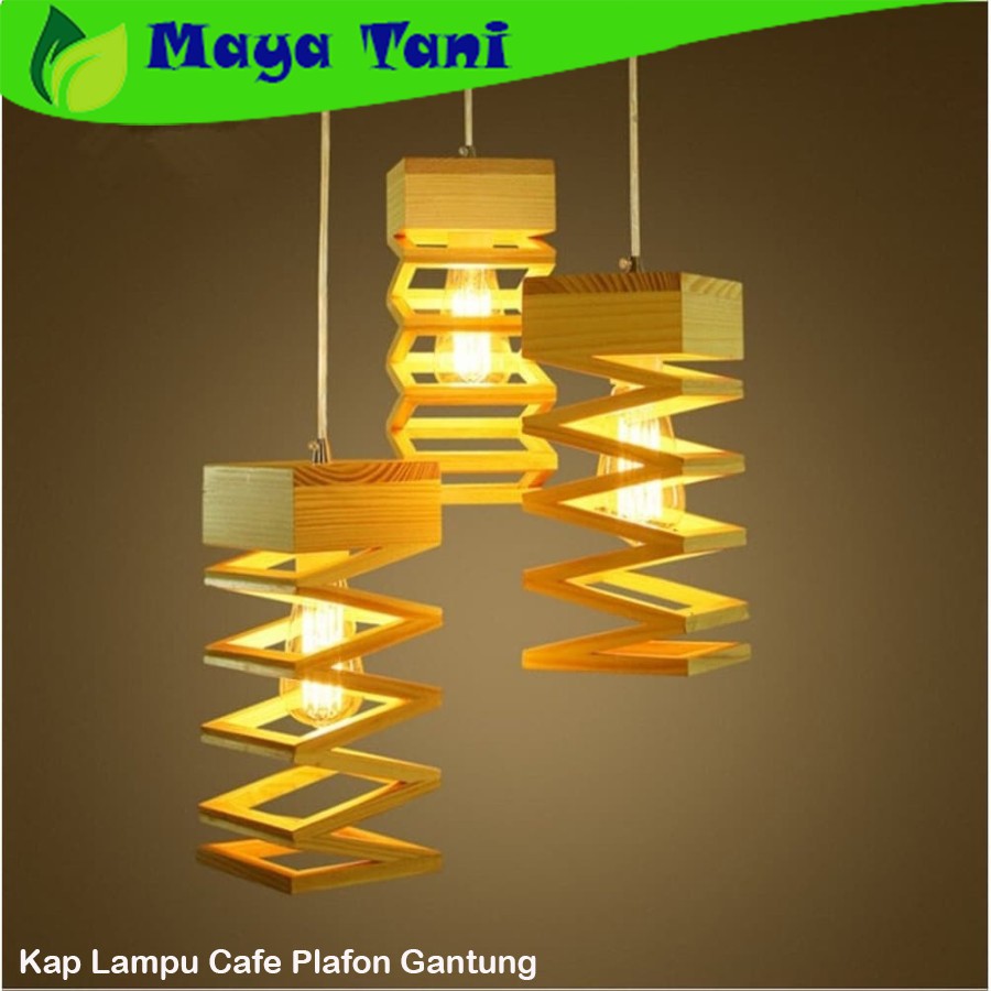 Kap Lampu Cafe Plafon Gantung