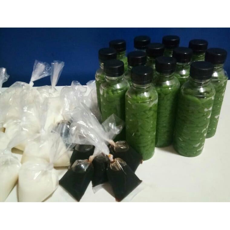 

Minuman Cendol / Dawet asli daun Suji Gula Aren @250gr/Btl