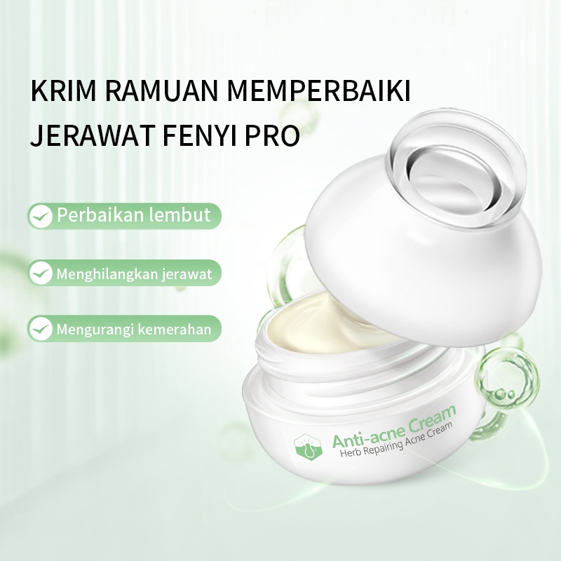 Fenyi Herbal Acne Cream Perawatan Jerawat Penghilang Jerawat Anti Kemerahan 8g