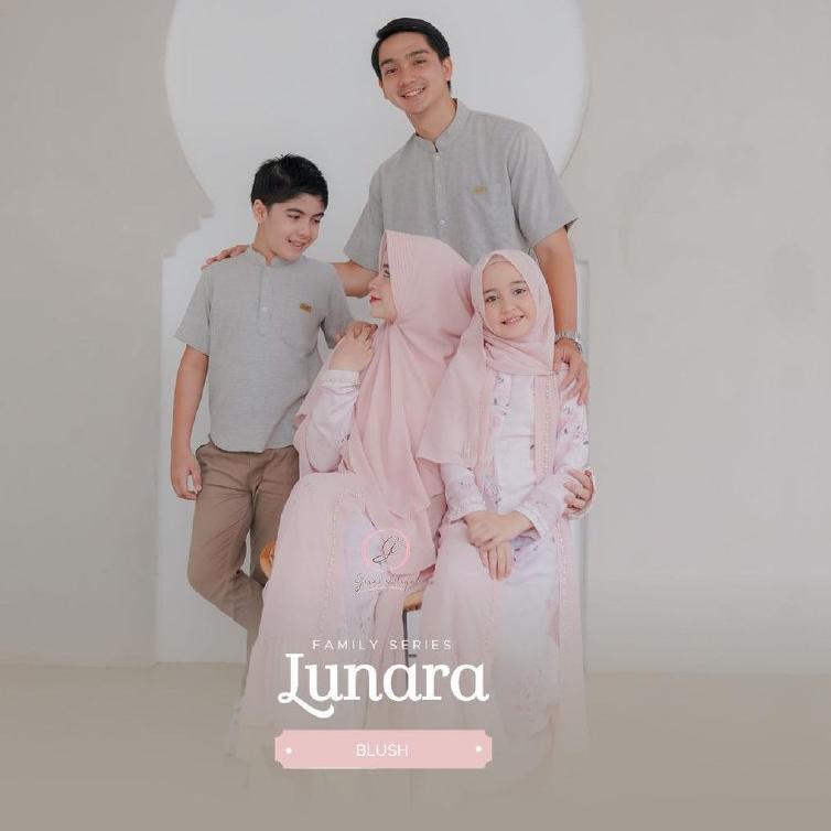 Best Seller.. Gerai Aliyah | Lunara Series "Dress Mom"