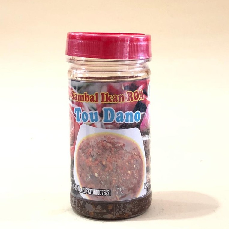 

SAMBAL IKAN ROA TOU DANO 200gr