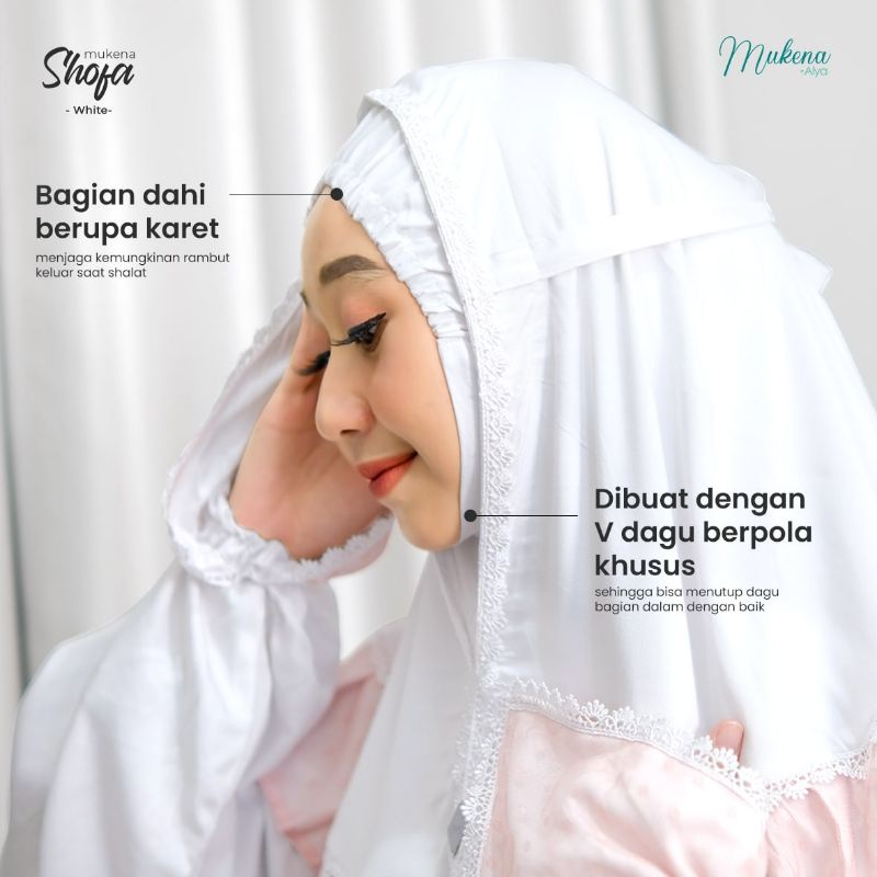 Mukena shofa ori alya hijab