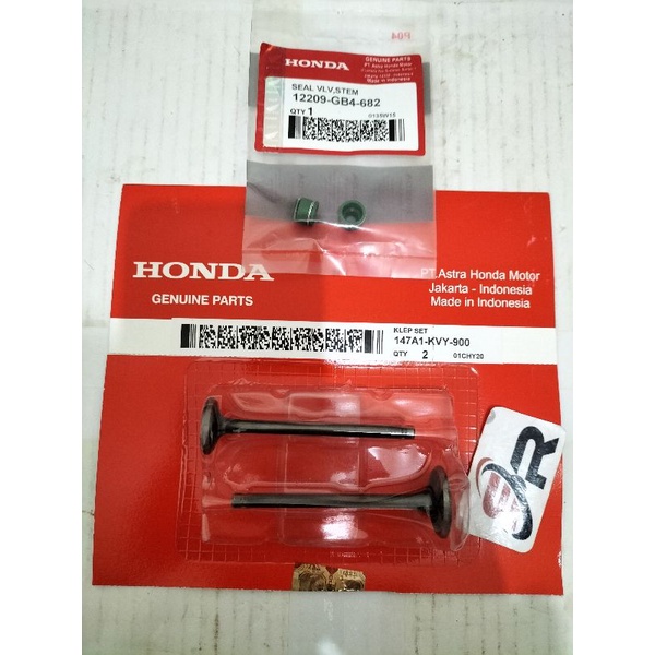 PAYUNG KLEP KOMPLIT (KVY) HONDA AHM BEAT KARBU  SCOOPY KARBU SEPACI KARBU  BEAT ESP FI  VARIO 110 LAMA OLD  KELENGKAPAN PRODUK  PATUNG KLEP  SIL KLEP