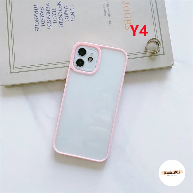 Casing Soft Case Silikon Transparan Untuk iPhone 13 12 11 Pro MAX X XR XS MAX 6 6s 7 8 Plus SE