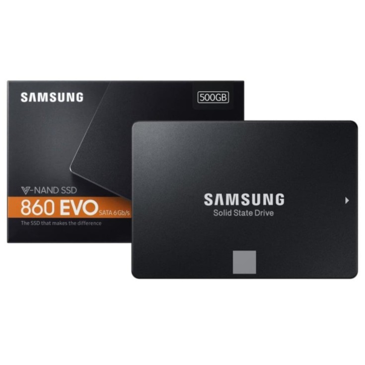 SSD Samsung 860 EVO 500GB - 860 EVO / 860EVO 500 GB - Garansi Resmi