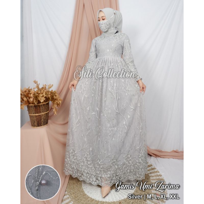 PRODUK ORIGINAL GAMIS PESTA TERBARU//GAMIS YUMNA//GAMIS TULLE MODERN//FASHION WANITA