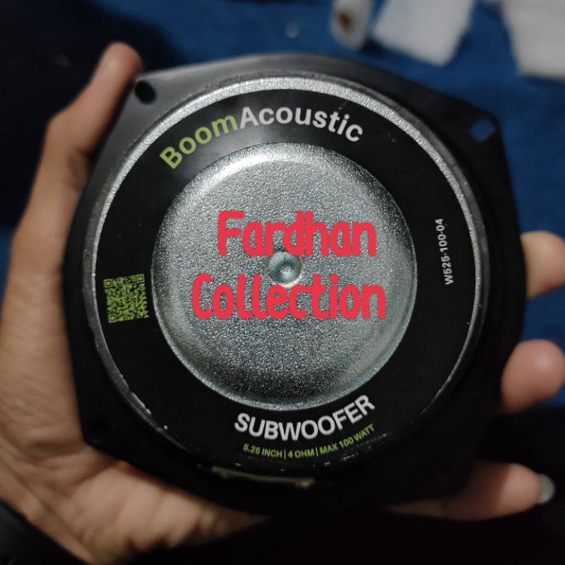Speaker Subwoofer 5 inchi Magnet Besar Boom Acoustic