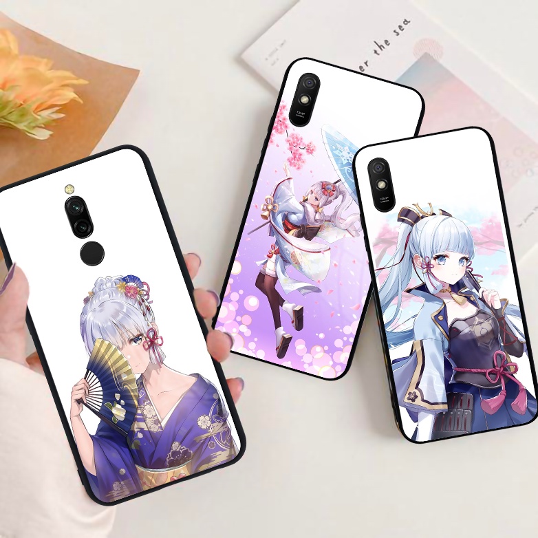 (RM35) CASE GLOSSY XIAOMI REDMI 7 7A 8 8A PRO 9 9A 9C 9T S2 | CASE HAPE MOTIF AYAKA GENSHIN IMPACT