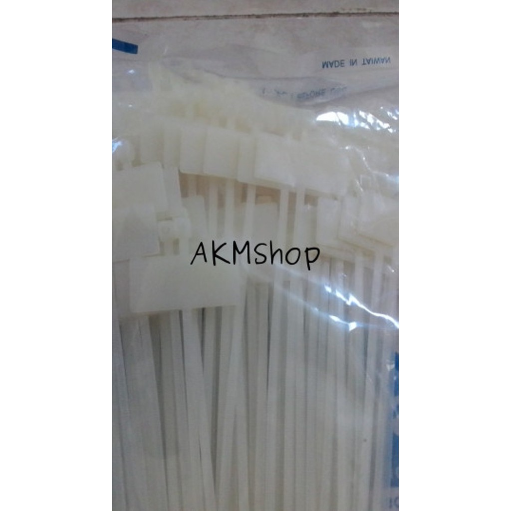

Pengikat Kabel | Cable Ties Label 2,5 x 200 mm (MCV-200S) Grosir