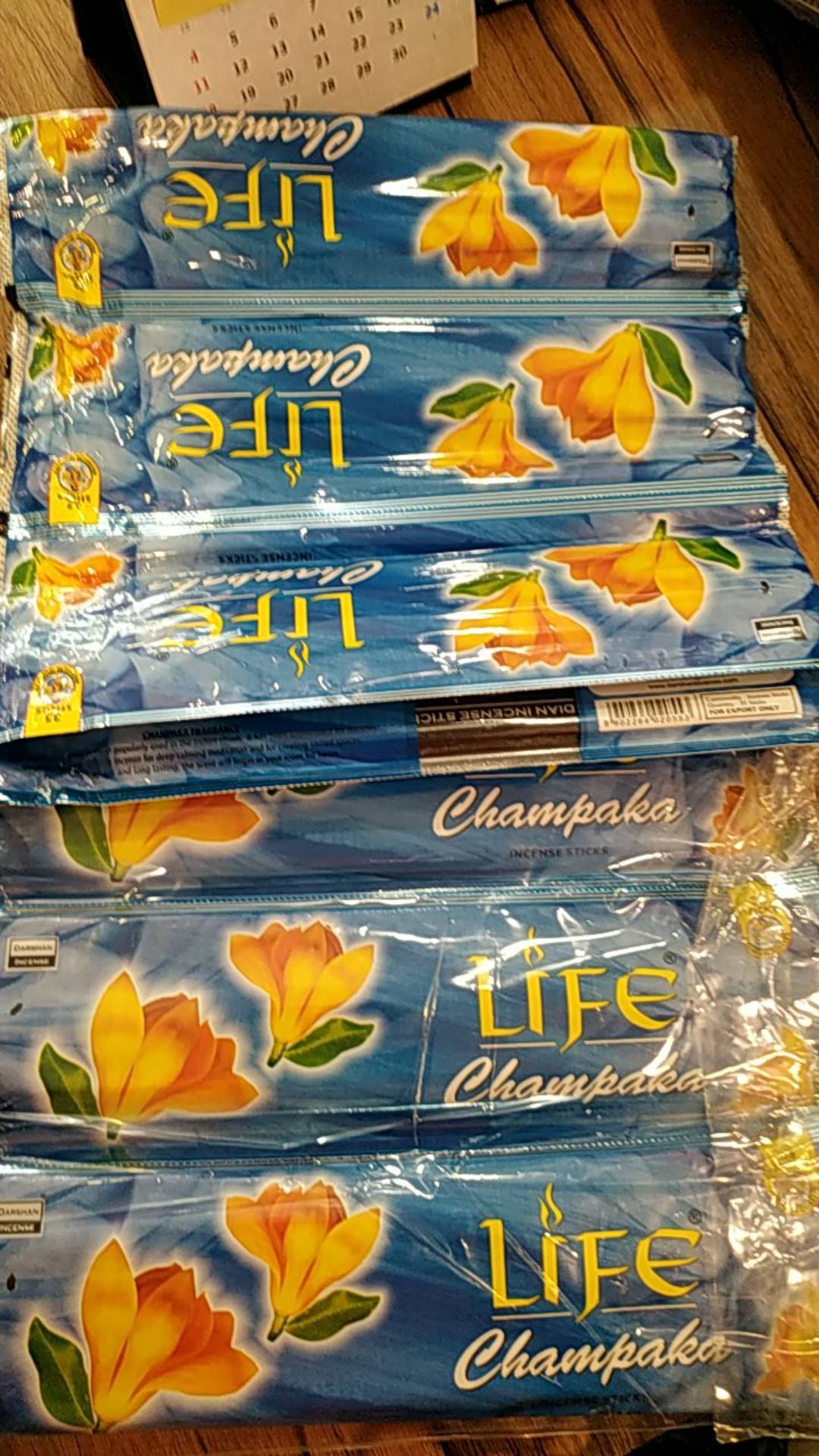 Dupa India (aromaterapi) Pouch Plastic - Darshan Champaka 35 Sticks