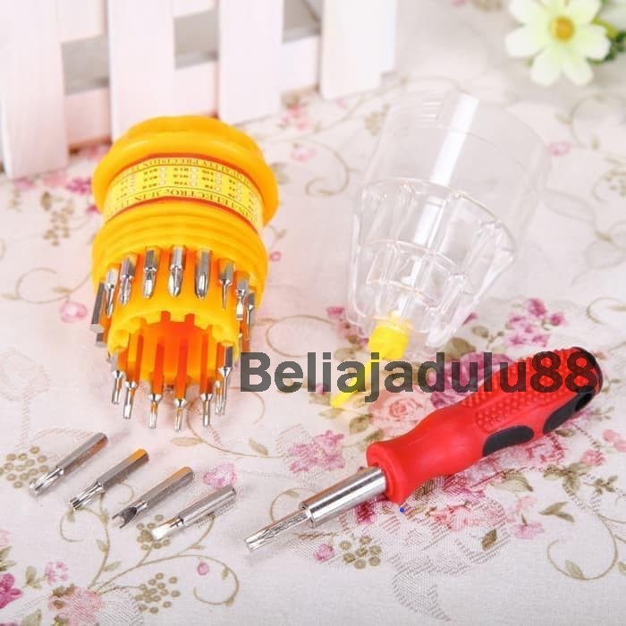 Beliajadulu88 Obeng Set Multi 31 in 1 Screwdriver Handphone Elektronik HP Laptop fujimura