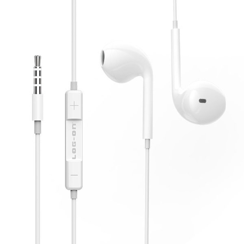 HANDSFREE EARPHONE LOGON SOFTSTYLE LO-HF588 UNIVERSAL MIC HANDSFREE LOG ON TERPOPULER SEN