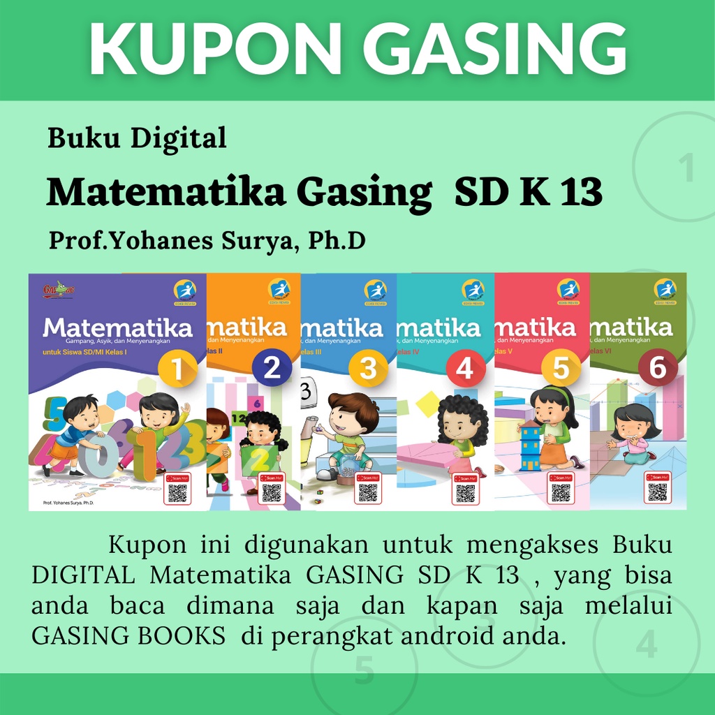 Harga Buku Matematika Kelas 1 Sd Yohanes Surya Terbaru Juni 2022 Biggo Indonesia