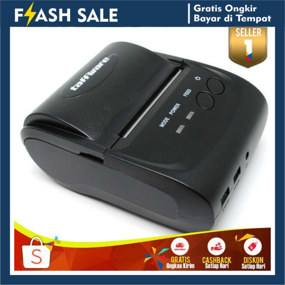 Printer termal Zjiang Printer Resep Thermal Receipt Bluetooth Terbaru Printing Canggih Berkualitas
