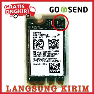 WiFi WLAN Card Realtek RTL8723DE AW-NB274NF