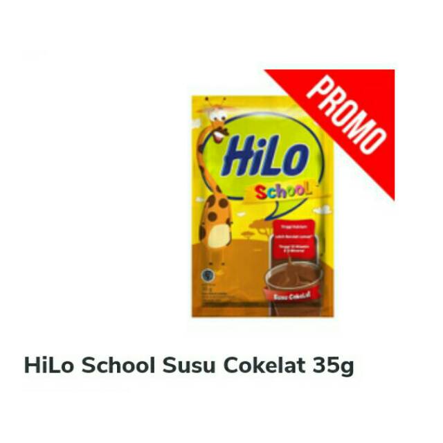 COD Hilo school susu coklat 35 gr