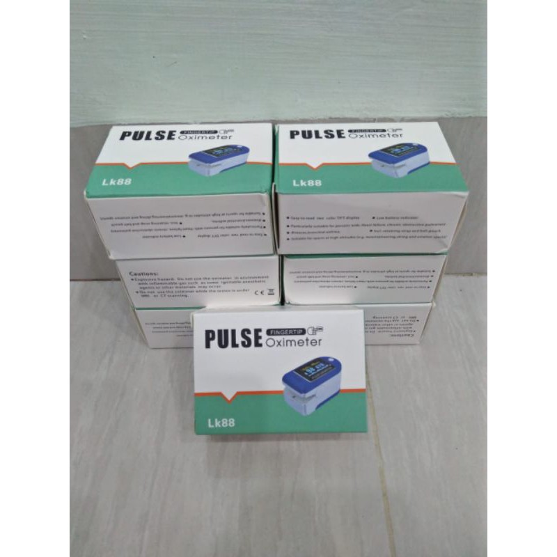 Pulse oxymeter Fingertip oximeter SpO2 TFT Full Colour LK88