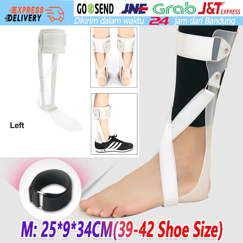 Jual Ankle Foot Orthosis AFO Ankle Brace Support Drop Foot Kaki Lumpuh ...